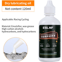 AliExpress ESLNF 120ML Bicycle Dry Chain Lubricant Hoisture-proof Road Bike Chain Oil Waterproof Rustproof Special Bike Lube For Motrocycle Chain