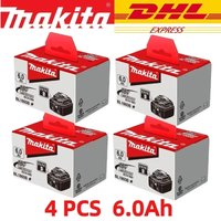100% Original Makita 6Ah/5Ah/3Ah für Makita 18V Akku BL1830B BL1850B BL1850 BL1840 BL1860 BL1815 Ersatz-Lithium-Akku