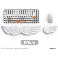 Mousepad Ergonomic Angel Keyboard Wrist Rest and Mouse Pad Set Reduce Wrist Pain for Office and Gaming Use