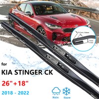 For Kia Stinger CK 2018 2019 2020 2021 2022 Front Winter Wiper Blades Brushes Cutter Cleaning Window Windshield Windscreen Parts