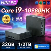 2026 Mini PC gaming Intal Core i9 10980HK i3 6100U WIFI 6 BT5.2 Special Computer Windows 11 Pro SSD 1TB RAM 16GB 32GB PC Gamer