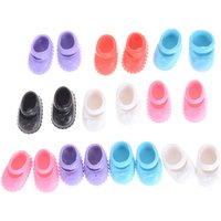 10Pcs 12cm Doll Shoes Accessories Kelly Doll Confused Doll Shoes Kids Gift Toy Random Color