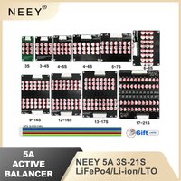 NEEY 5A Active Balancer Suitable for 3S-21S 4S 8S 10S 16S 20S 21S 12V 24V 36V 48V Lifepo4/Li-ion/LTO Battery Energy Capacitor