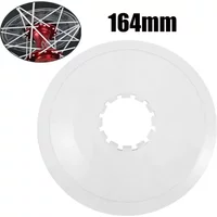 High Quality ABS Plastic Bike Wheel Hub Protector Easy To Install Prevents Chain Spoke Interference 164mm Diameter
