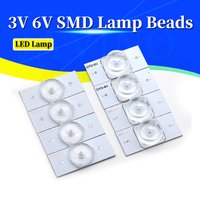 10/50/100PCS 3V SMD Lamp Beads with Optical Lens Fliter for 32-65 inch LED TV Repair