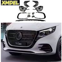 Für 24-25 Benz Vito V300 W448 Frontstoßstangen-Untergrill Nebelscheinwerferrahmen AMG-Grill Lufteinlass Modifikationszubehör