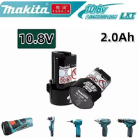 Original Makita Battery 10.8v 2.0Ah Battery Replacement BL1013 BL1020 BL1030 , Power Tool Battery TD090D