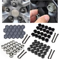 20pcs Car Wheel Tire Nut Caps Anti-Rust Protection Cover 21mm Car Hub Nut Decoration Cap Accessories For Tesla Model 3 Y X S
