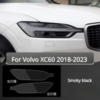 For Volvo XC60 2023 2022 2021 2020 2019 2018 Car Exterior Headlight TPU Protective Film Anti-scratch Repair Accessories