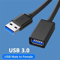0.5/1/2/3/5M USB Extension Cable 3.0 Data Cord For PC Smart Laptop TV SSD USB Male to Female Computer Camera Printer Connector