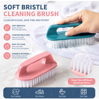 Home soft fur shoe washing brush, multifunctional shoe washing brush without damaging shoes, laundry brush