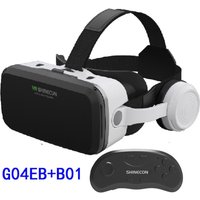 VR Shinecon Virtual Reality Casque Helmet 3D Glasses For Smartphone Smart Phone Headset Goggles Binoculars Video Game Wirth Lens