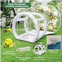 Hotel Outdoor Party Kids Transparent Tent Lodge for Party Event Inflatable Bubble House