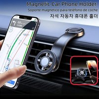 Universal Strong Magnetic Car Phone Holder Air Vent Mount Adjustable Cellphone Bracket Stand For Magsafe iPhone Android