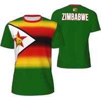 AliExpress Sugiuchi Sports Mesh T-shirt Zimbabwe Flag For Running Bike Soccer Tennis Football Fitness Tees 3D Printed Custom