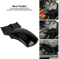 Motorcycle Rear Fender Short Mudguard Splash Guard Cover For Harley Softail Low Rider Street Bob Deluxe FLHC Fat Bob Slim 18-25