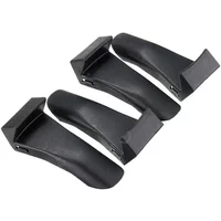 4pc Plastic Inserts Jaw Clamp Cover Protector Wheel Rim Guards for Tire Changer Tyre Changer Tyre Bead Breaker Wheel Repair Tool