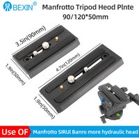 Digital Camera Quick Release Plate Camera Mount Bracket Support Base Plate For Manfrotto Adapter Clamp Tripod Hydraulic Head