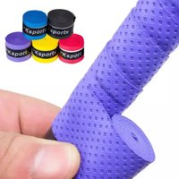 1-2pcs Tennis Racket Grip Tape PU Absorbent Tennis Racket Badminton Grip Tape Anti Slip Tennis Accessories