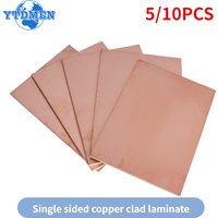 5/10PCS FR4 PCB 5x7cm 10x15cm Single Side Copper Clad Plate DIY PCB Kit Laminate Circuit Board for Arduino