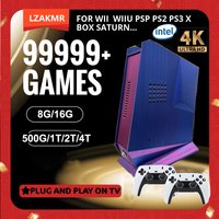 Retro Game Box G3 with over 99,999 games and a 2/4TB game system, featuring Windows 11 and Batocera Compatible with PS2,PSP,WII