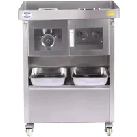 Multi Functional Meat Cutter Machine With Dual Motors 2200w High-Power Commercial Meat Grinder