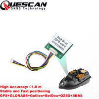 Newest Upgraded Bait Boat GPS Module for Fishing Boat GPS R18 CTV18 V18 C118 GPS+GLONASS+Galileo+BeiDou,High-Accuracy 1 meter