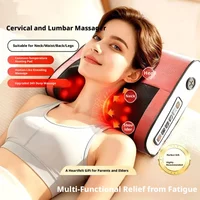 Neck Massager Pillow Simulation Hand Kneading Massage Pillow Relieve Cervical Fatigue For Shoulder Back Leg Body Relaxation