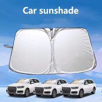 Car Parasol Inside The Front Windshield Sunscreen Sunshade Artifact Car Sunscreen Insulation Sunshade Storage Cars Part