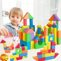 30/46/92pcs Foam Building Block EVA Children's Toy Assembly Software Sponge Creative Early Education Cognitive Enlightenment Toy