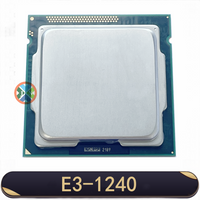 Xeon E3-1240 E3 1240 3.3 GHz Quad-Core Eight-Thread CPU Processor 8M 80W LGA 1155