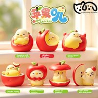 Apple Chick Blind Box Trendy Collectible Toy Figurine Desktop Ornament Home Decor Birthday Gift For Girlfriend Couples