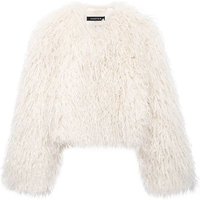 2024 New Autumn And Winter Women Warm Short Cotton Clothing Ladies Casual Faux Fur Coat Female Solid Color Fashionable Coat