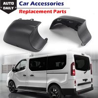 Rhyming Side Rearview Lower Mirror Cover Cap Black For Renault Trafic/Vauxhall Vivaro/Fiat Talento/Nissan Primastar 2014-2018