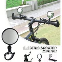 1/2pcs Bicycle Rearview Mirror Adjustable 360 Degrees,Wide-Angle Convex Mirror, Bicycle Reflector, Mountain Bike Rearview Mirror