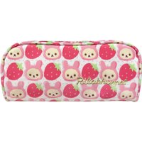 Rilakkuma Korilakkuma Pencil Case Pouch Strawberry Bear Kawaii Cute School Pencil Cases for Girls Stationery Supplies
