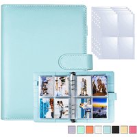 25PCS A5 Four Grid Loose Leaf Card Pages Clear Photocard Storage Sheets Portable Collection Sorting Idol Cards Business Cards