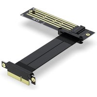 M2 TO PCIE Riser PCIe x4 PCI-E3.0 4x To M.2 NVMe M Key 2280 Riser Card Gen3.0 Cable M2 Key-M PCI-Express Extension cord