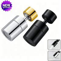 2 Mode Anti-splash Bubbler Kitchen Faucet Aerator 360 Degree Swivel Tap Water Diffuser Bathroom Water Filter Nozzle Mixer