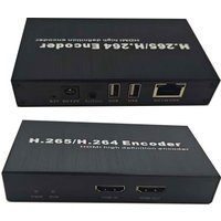 IP encoder decoder H.265 HEVC H.264 high-definition encoder 4K decoder IP to HDMI HDMI to IP USB UVC to HDMI live streaming