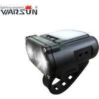 Warsun Bicycle Light LED Rechargeable SET Bike Front Back Headlight Lamp Flashlight Cycling Light Owl Portable Headlamp