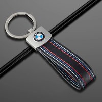 For X1 X2 X3 F10 F34 F07 X5 X4 X6 X7 G30 G20 G32 G11 G12 F40 F30 F20 3 Color Car Key Chain Fine Leather Emblem Key Ring