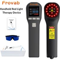 4*808nm 16*650nm Physiotherapy Equipment Cold Laser Therapy Infrared Red Light Back Neck Massager Muscle Body Relaxation Machine