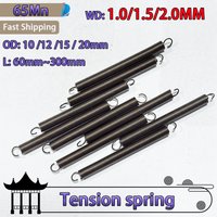 Wire diameter 1.0mm 1.5mm 2.0mm Open hook Tension spring Strong Extended Spring