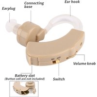 2026 New Super Mini Hearing Aid Ear Adjustable Tone Hearing Aids Sound Amplifier Portable Hearing Amplifier for the Deaf Elderly