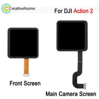 Front Screen / Main Camera Screen For DJI Action 2, For DJI Osmo Action 2 Camera Front LCD Screen / Rear Main LCD Screen Replace image 4