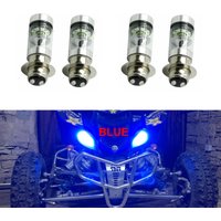 2Pcs 100W H6 LED Headlights Bulbs Super White Low High Beam for Yamaha YFZ450R Rhino 700 Raptor YFM660 TRX Motorcycle Accessorie