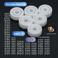 1PCS 693 CE 3x8x4 mm ZrO2 Material Full Ceramic Ball Bearing Bore 3mm 4mm 5mm 6mm 7mm 8mm 9mm 10mm ABEC-9 For Fishing Reel