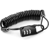 AliExpress NONE DOMEN Bicycle Anti-Theft Lock Motorcycle Portable Three-Digit Password Helmet Lock Bike Wire Rope Helmet Lock Bike Accessories