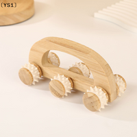 〔YS1〕Wooden Massage Roller Tool, Manual Wooden Massager, Wood Back Massage Roller For Neck Leg Back Deep Tissue Muscle Massage